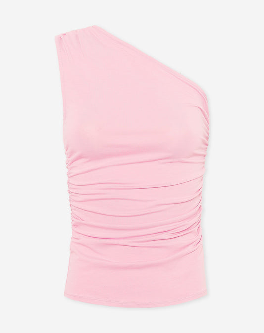 TAMAR ONE SHOULDER RUCHED TOP LICHTROZE