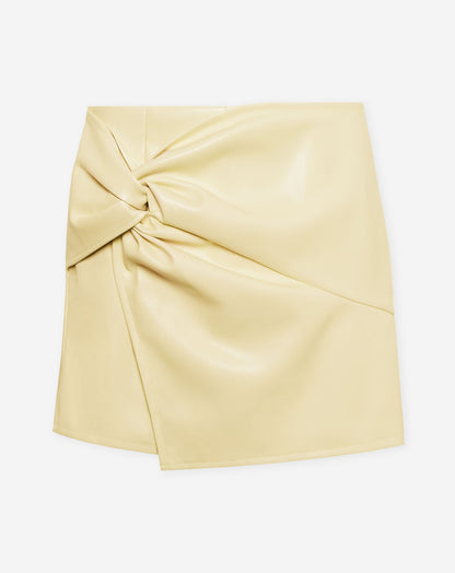 BROOKE PU SKORT BOTERGEEL
