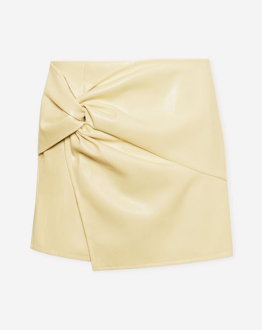 BROOKE PU SKORT BOTERGEEL