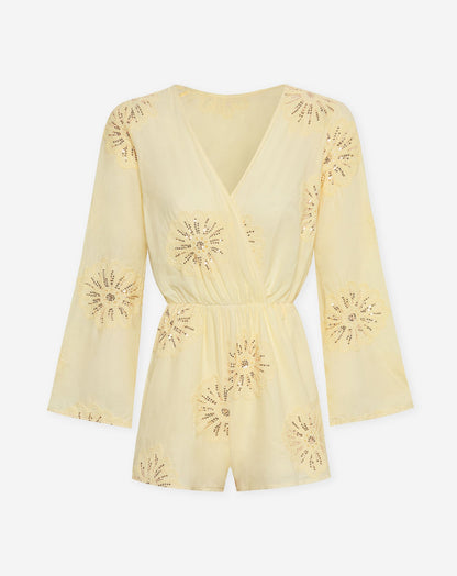 JODIE FLOWER PLAYSUIT BOTERGEEL