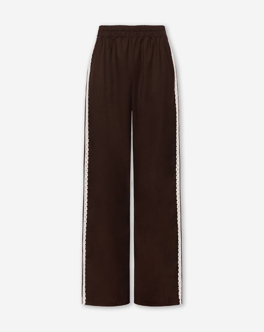 CROCHET TAPE PANTALON TALL BRUIN