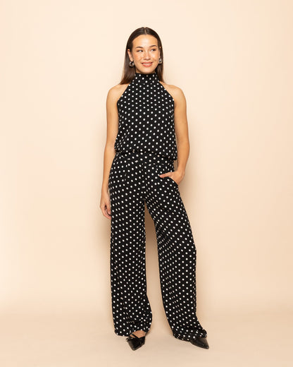 JULIE DOT PANTALON PETITE ZWART