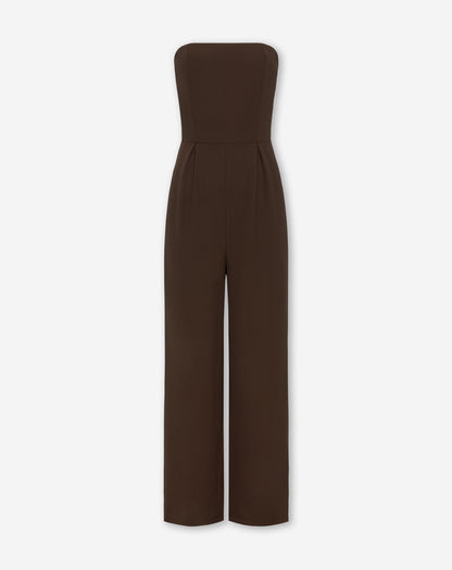 ISA STRAPLESS JUMPSUIT BRUIN