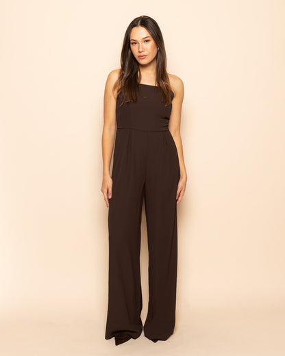 ISA STRAPLESS JUMPSUIT BRUIN