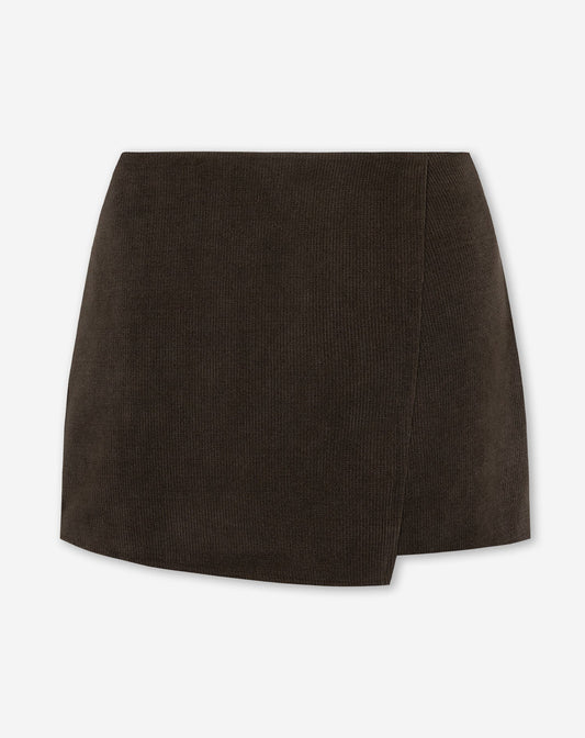ALISON CORDUROY SKORT BRUIN