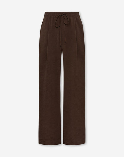 JULIE WIDE LEG PANTALON TALL BRUIN
