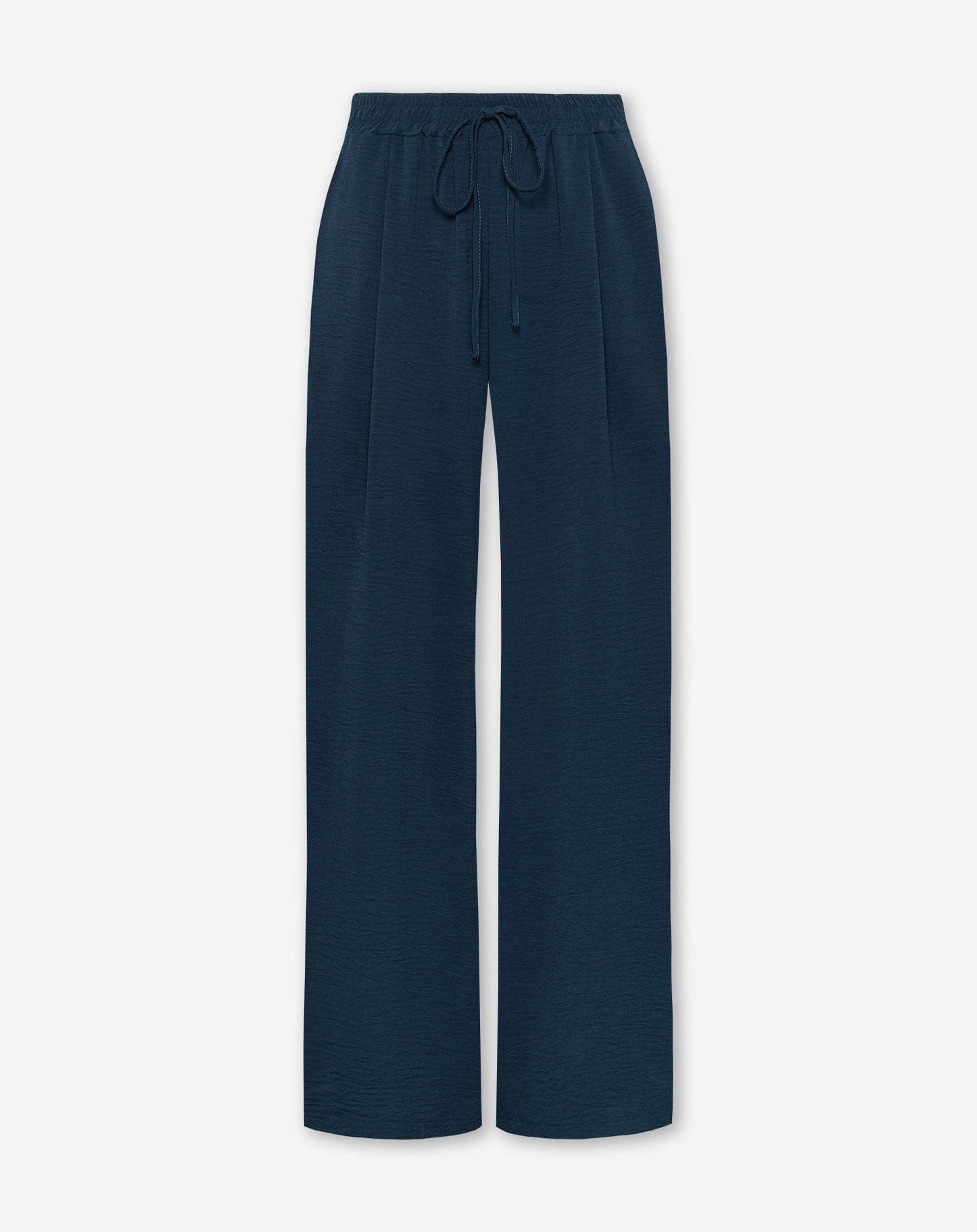 JULIE WIDE LEG PANTALON TALL MARINEBLAUW