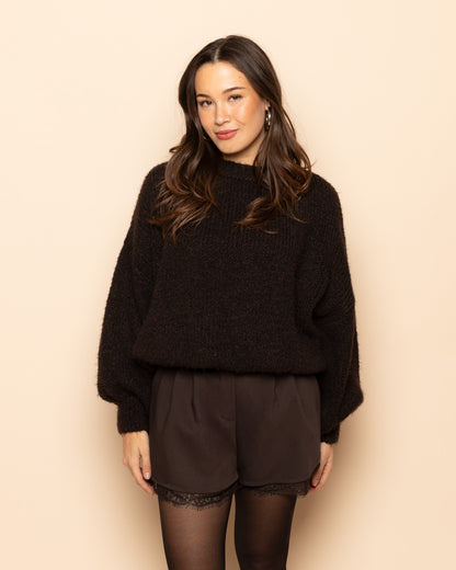 MIA LACE SHORTS BRUIN