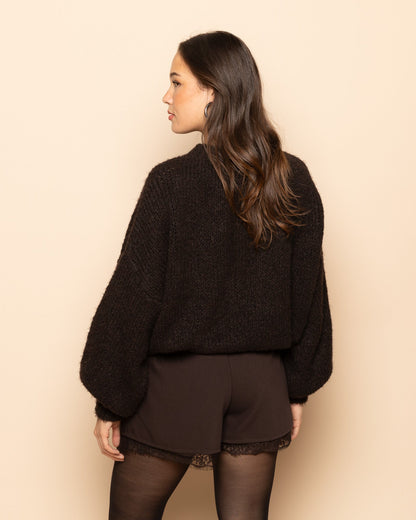 MIA LACE SHORTS BRUIN