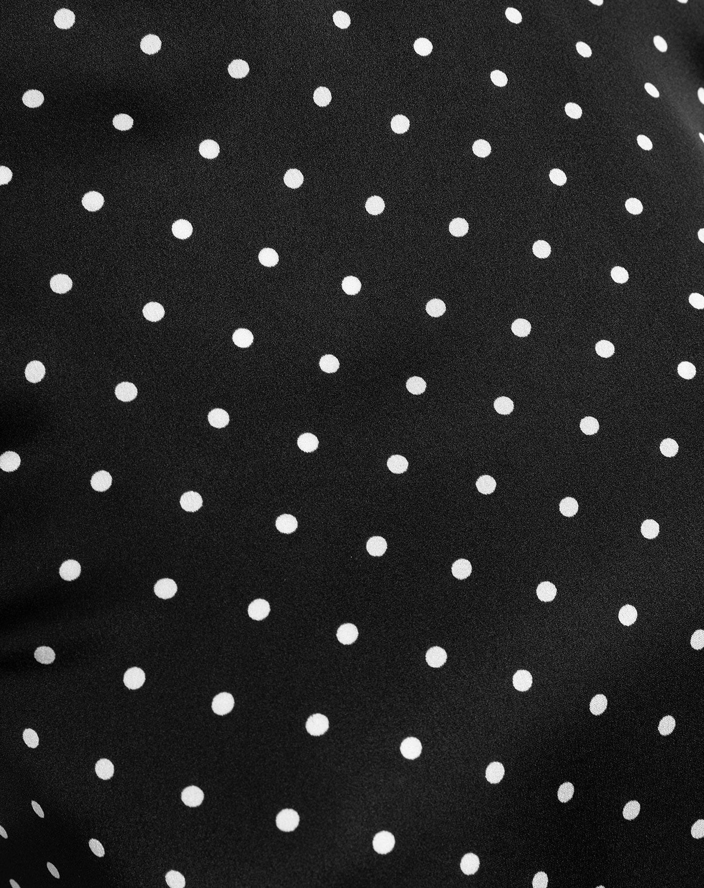 SATIN DOTS HALTER TOP