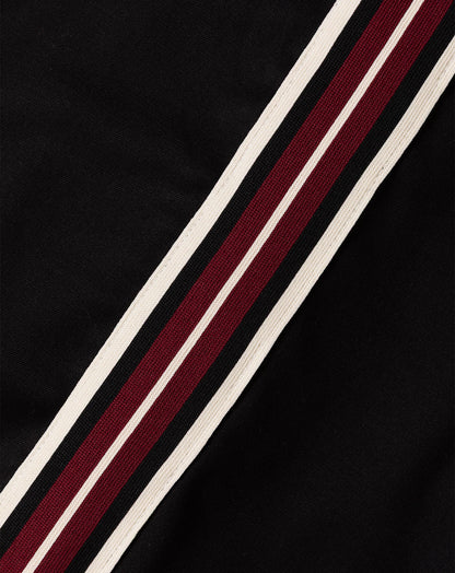 JUUL STRIPE TAPE PANTALON PETITE ZWART