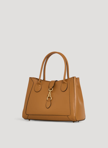 Borsa Chloe micro in pelle spazzolata Cuoio