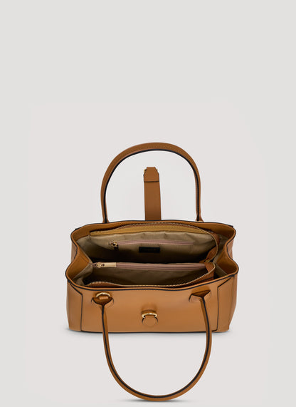 Borsa Chloe micro in pelle spazzolata Cuoio