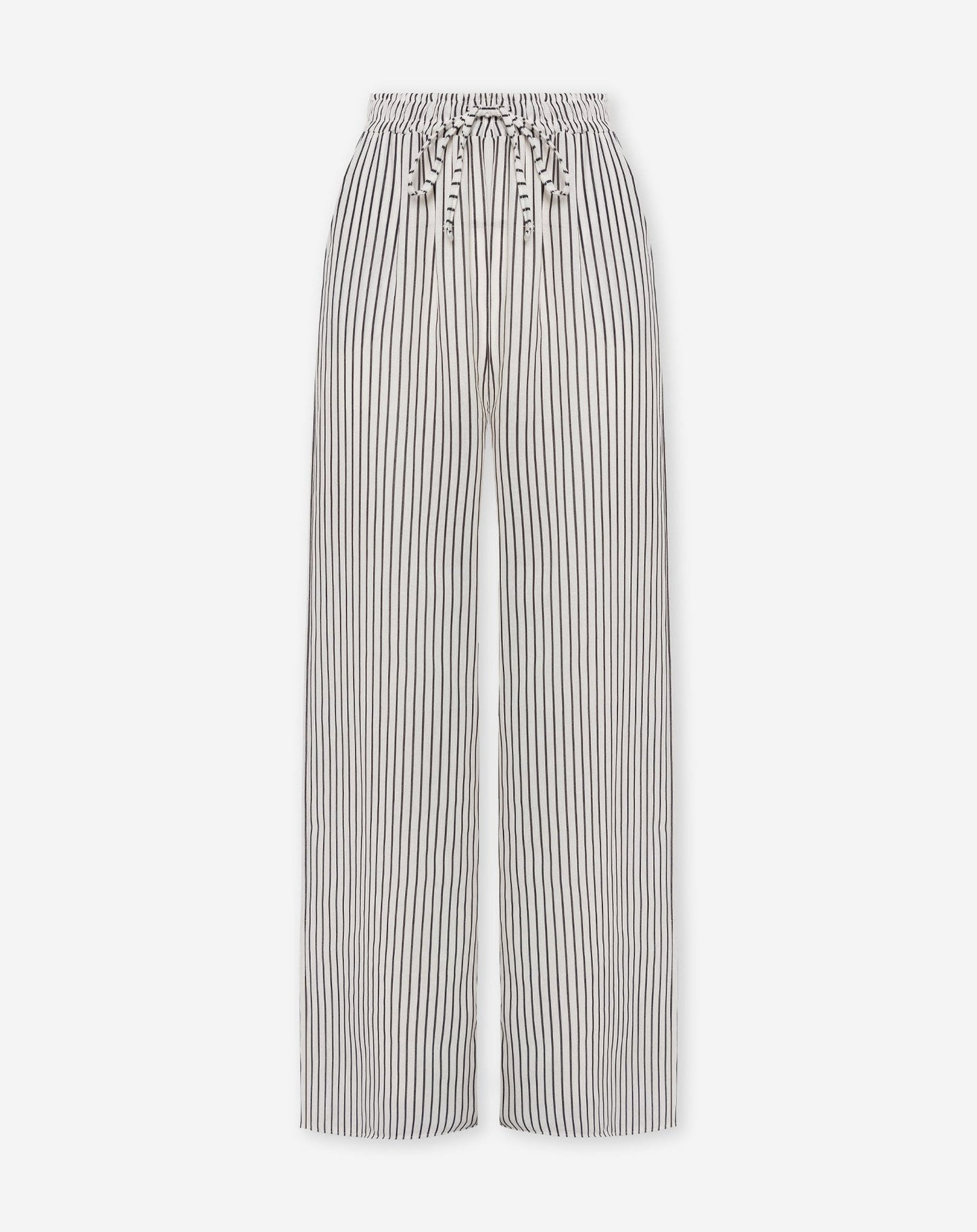 CLARA STRIPE PANTALON TALL ZWART