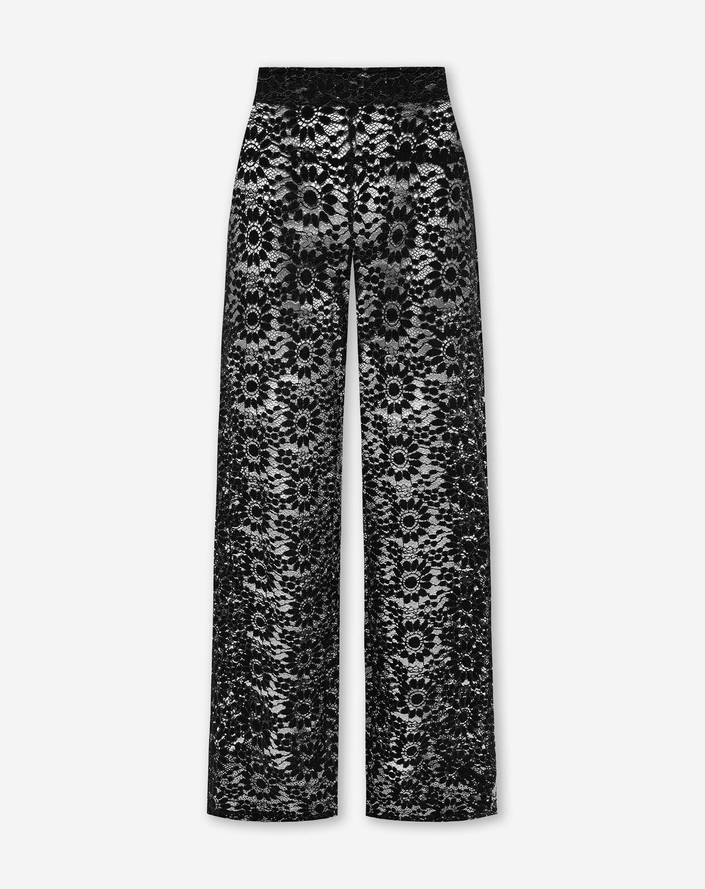 HOLLY LACE PANTS  ZWART