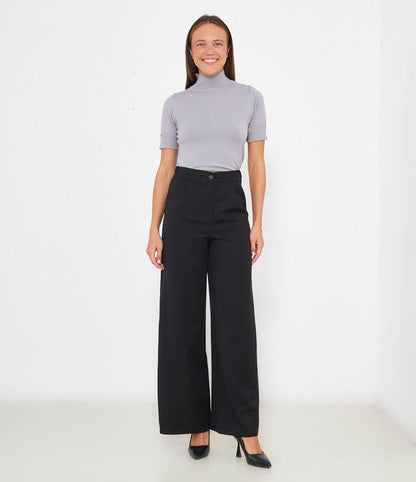Pantalon de tiro alto