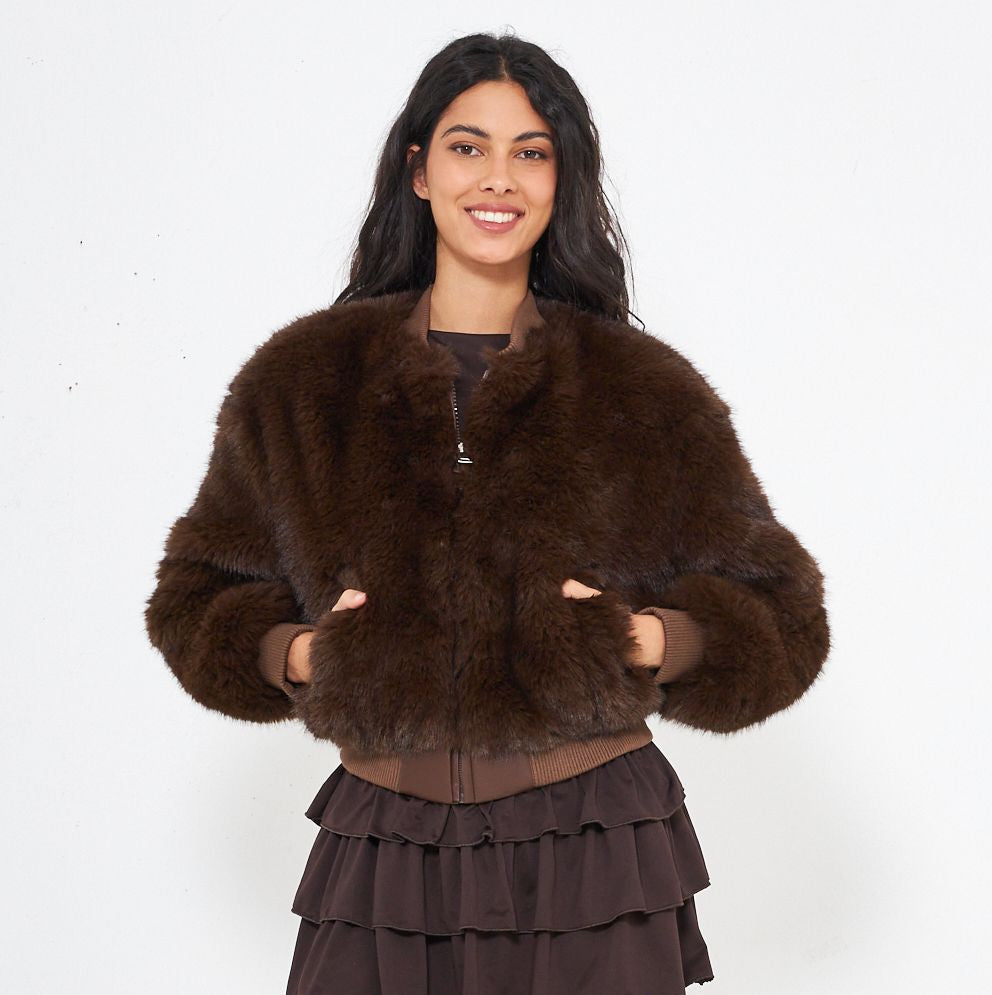 Chaquetón de Pelo corto