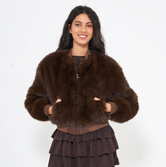 Chaquetón de Pelo corto