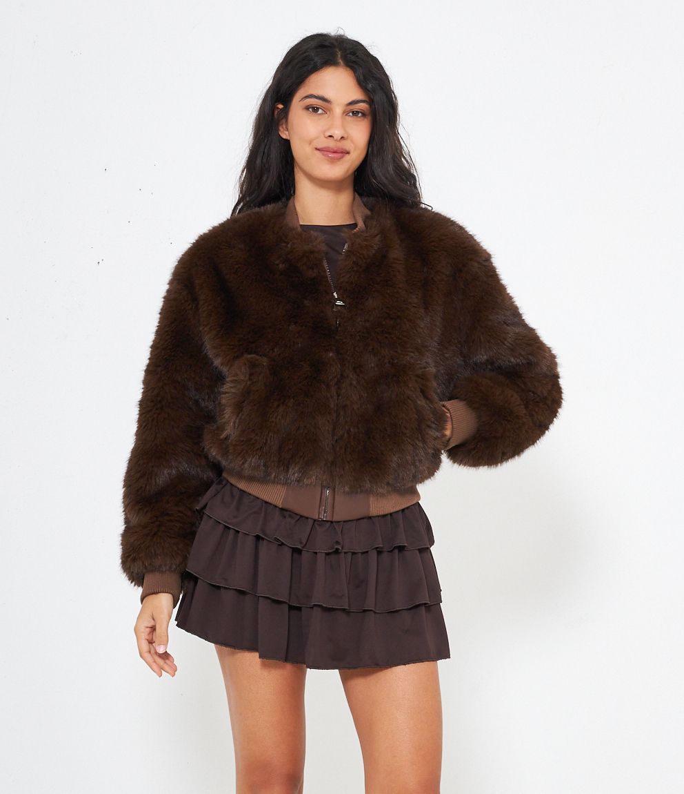 Chaquetón de Pelo corto