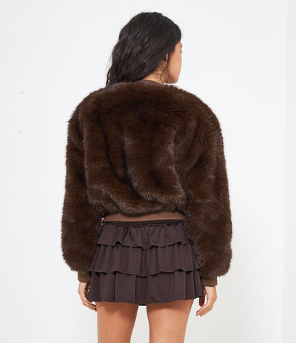 Chaquetón de Pelo corto