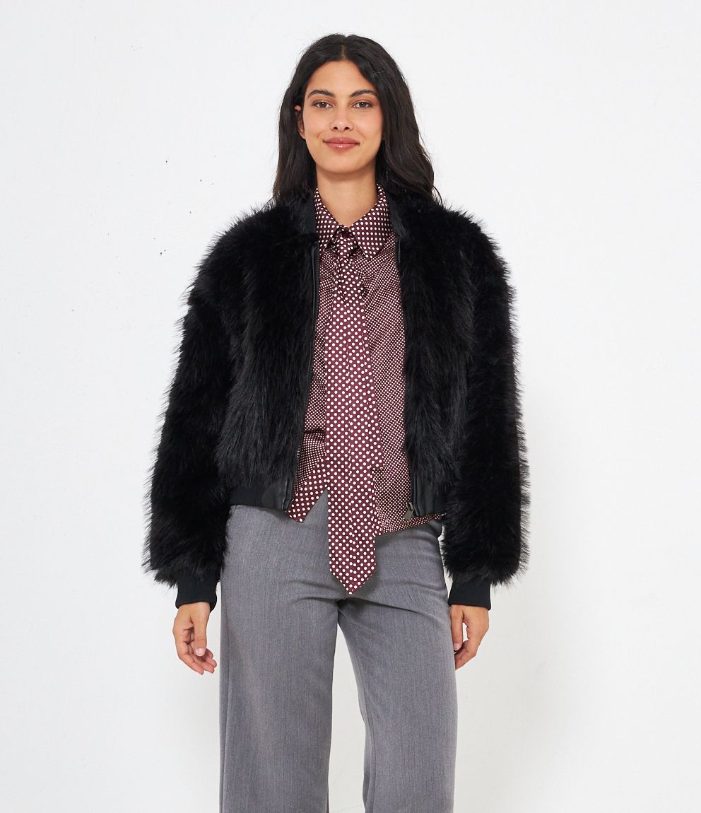 Chaquetón de Pelo corto