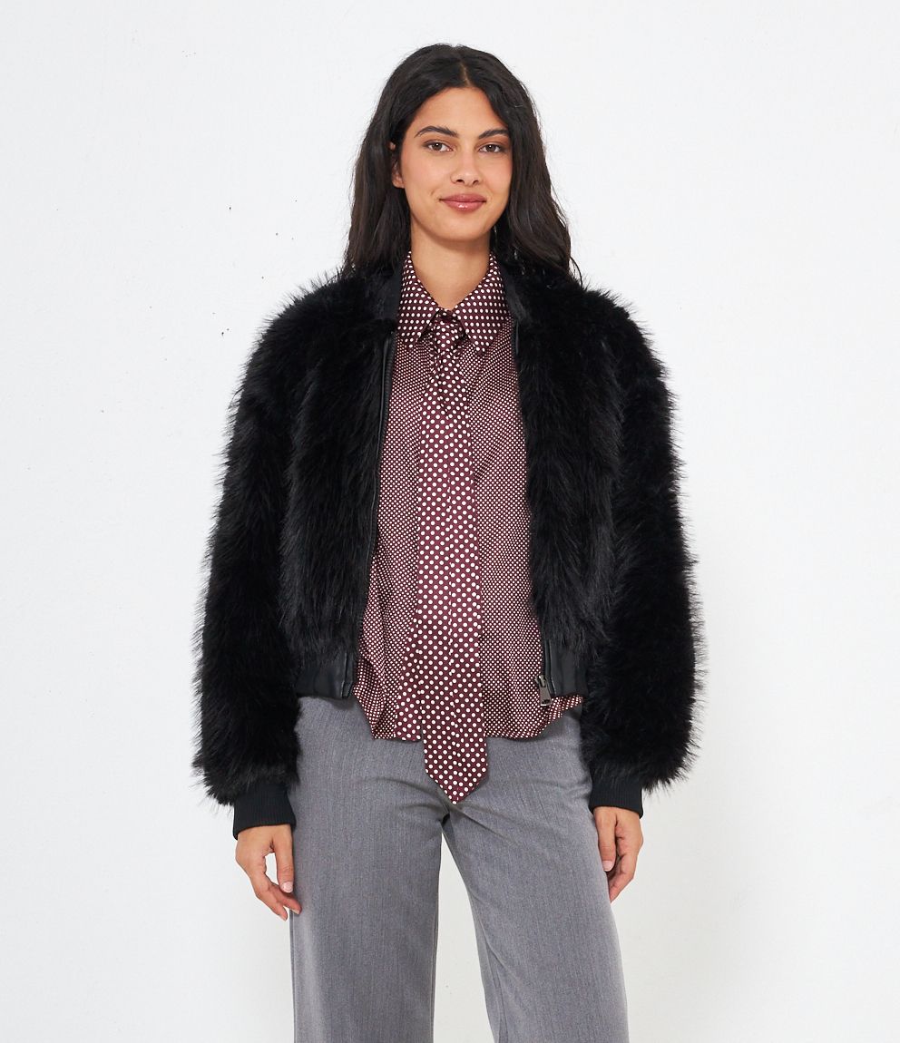 Chaquetón de Pelo corto