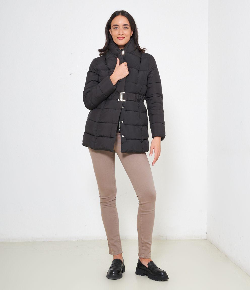 CHAQUETA ACOLCHADA MEDIO LARGA