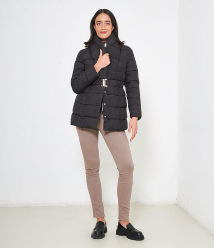 CHAQUETA ACOLCHADA MEDIO LARGA