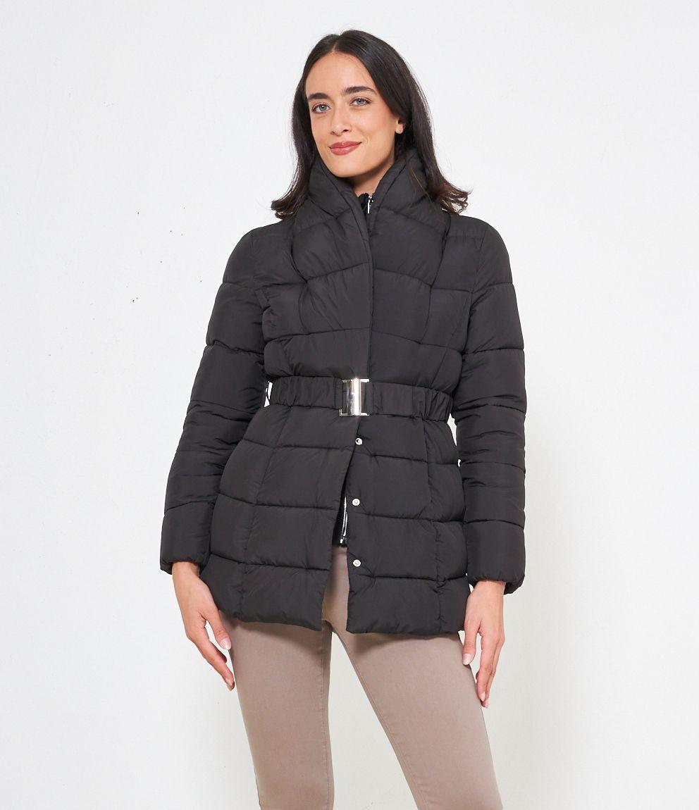 CHAQUETA ACOLCHADA MEDIO LARGA