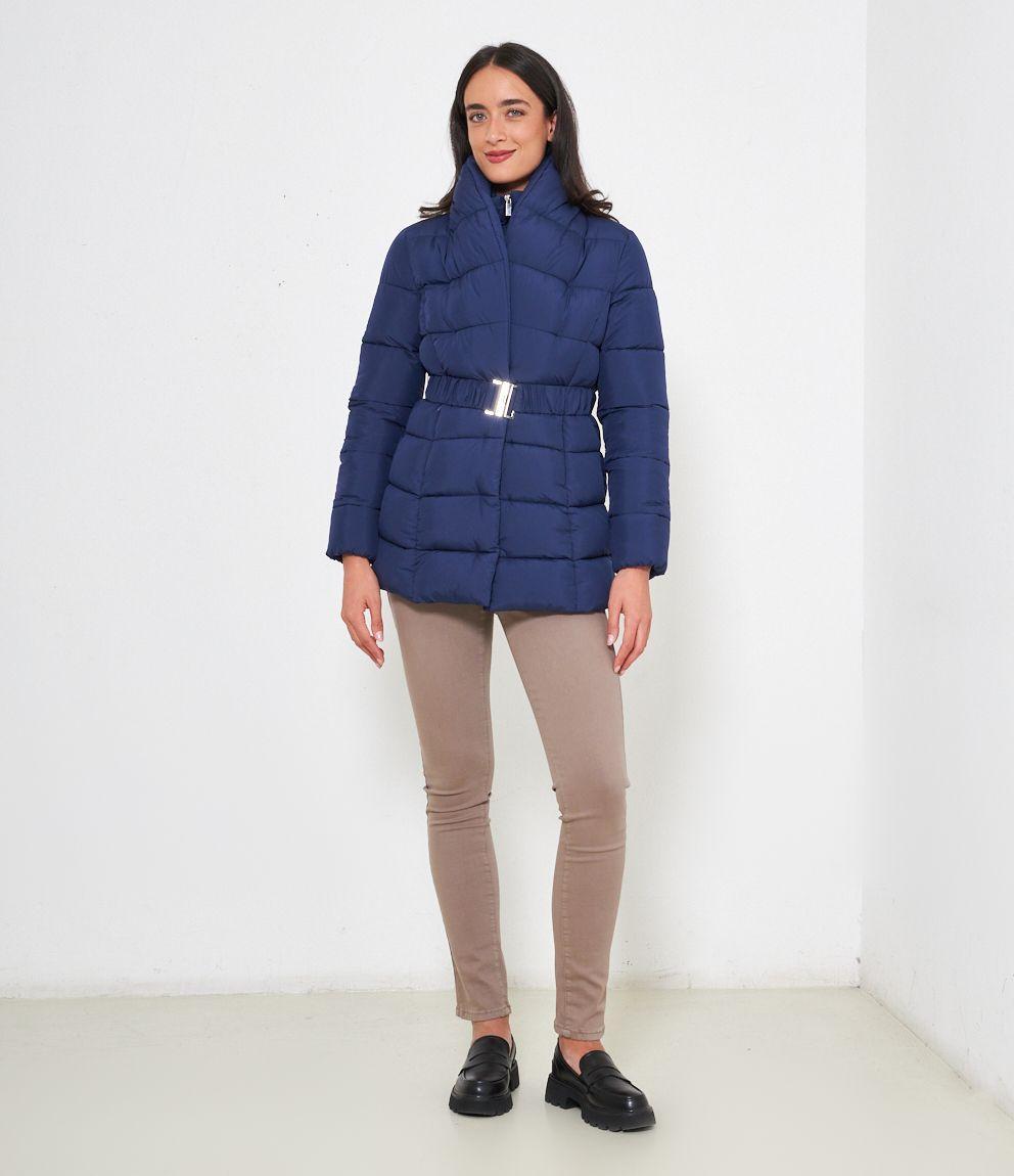 CHAQUETA ACOLCHADA MEDIO LARGA