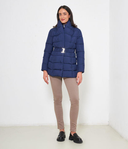 CHAQUETA ACOLCHADA MEDIO LARGA