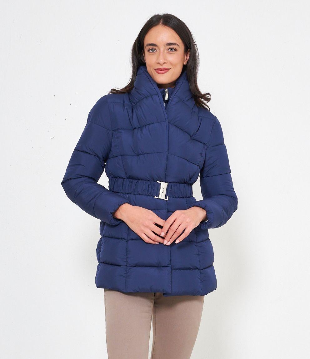 CHAQUETA ACOLCHADA MEDIO LARGA