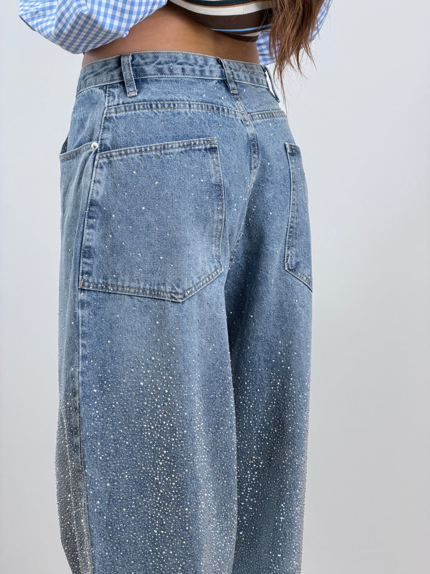 Jeans BALLOON SUPER SHINE A3114