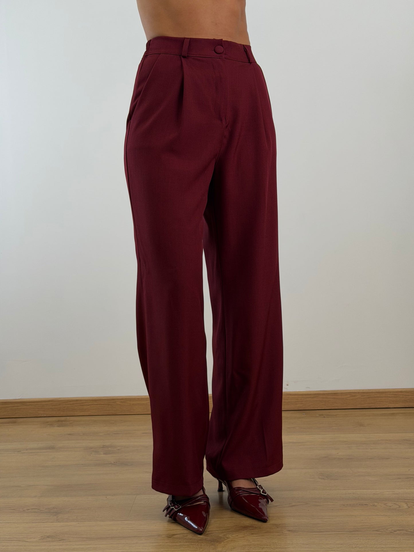 Tailleur corsetto bordó 6865