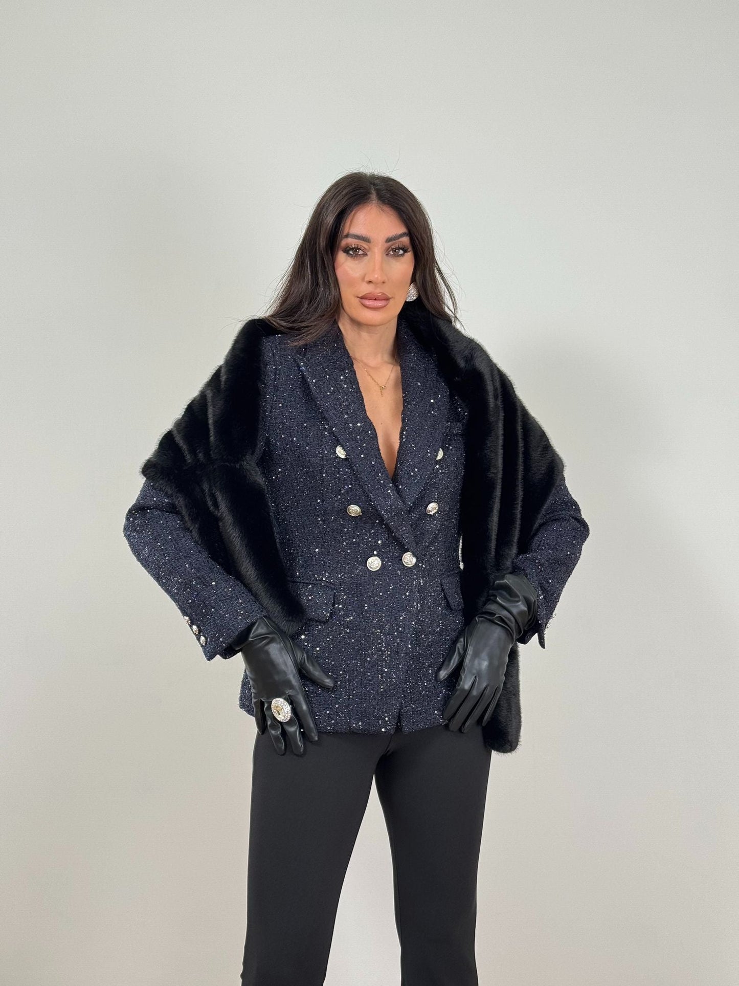 Blazer doppio petto blue 2521-E