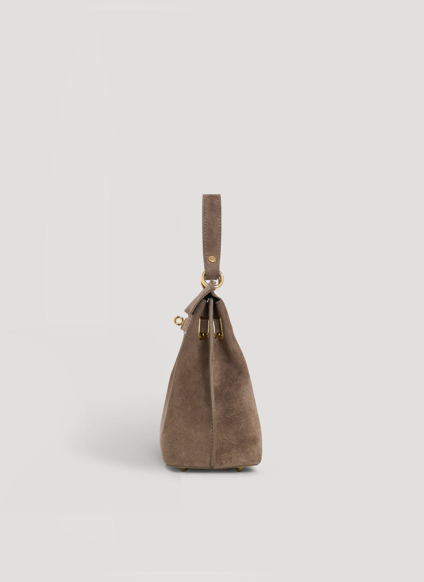 Borsa Giselle in Camoscio Taupe