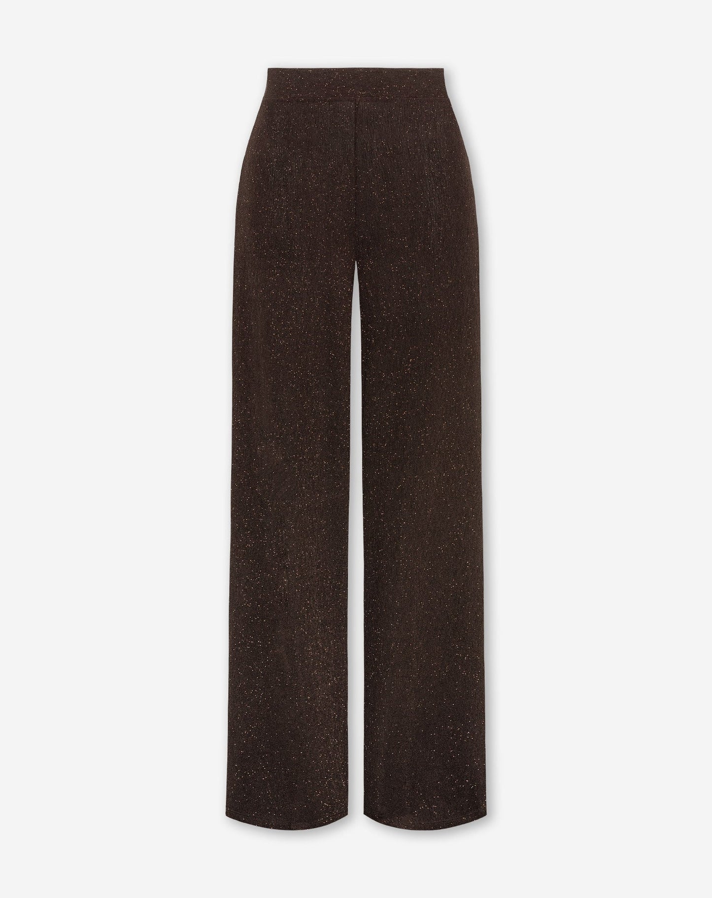 JOANY CRINKLE GLITTER PANTALON PETITE BRUIN