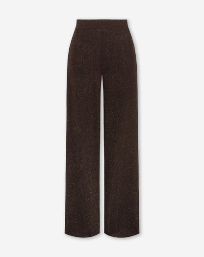 JOANY CRINKLE GLITTER PANTALON BRUIN