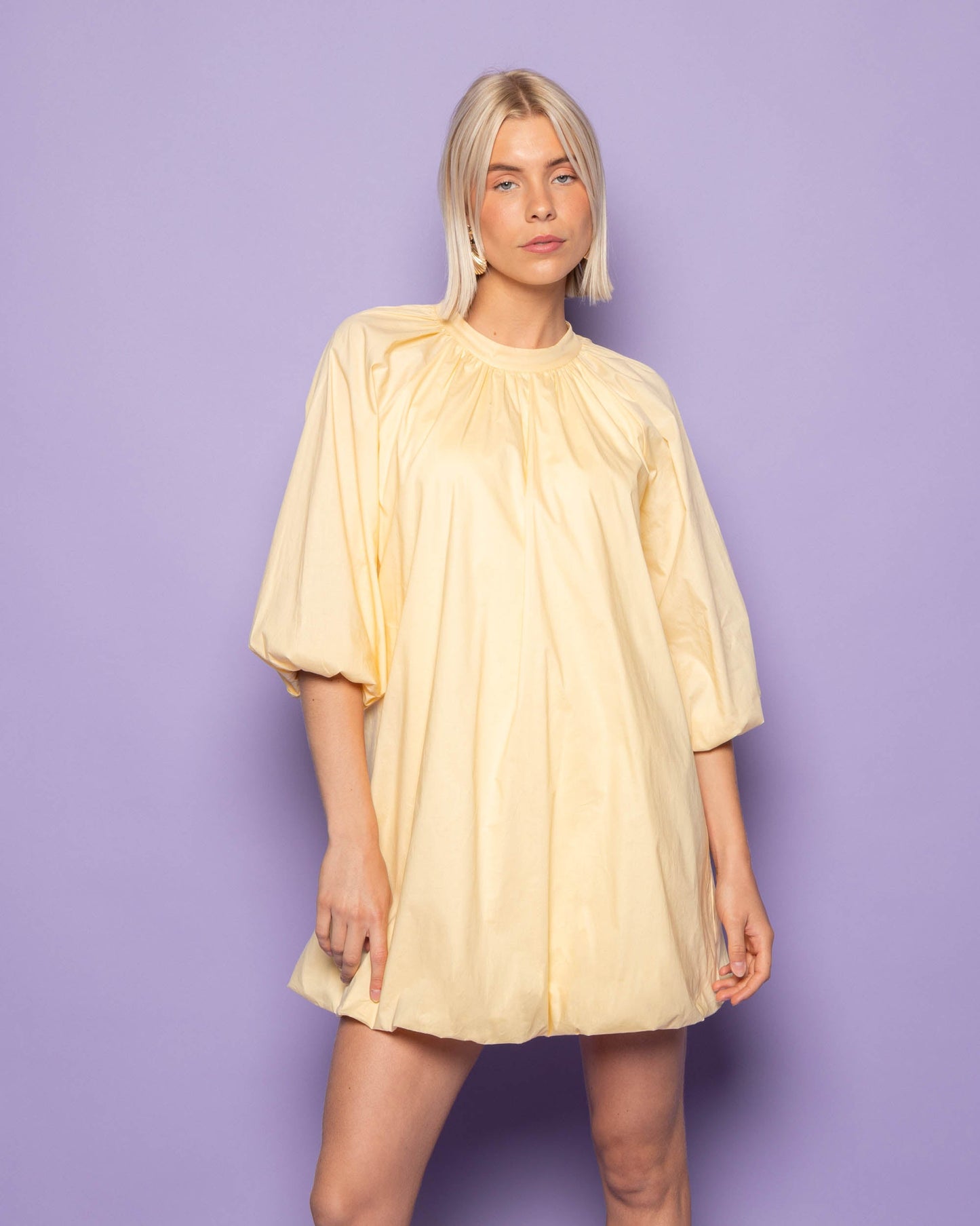 BLOSSOM BUBBLE HEM DRESS BOTERGEEL