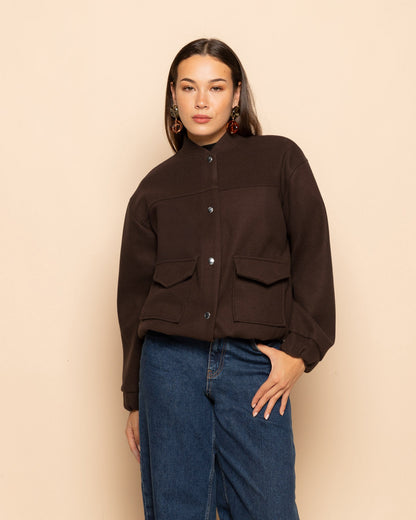 GRACIE BOMBER JACKET BRUIN
