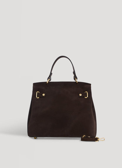 Borsa Giselle in Camoscio Testa di Moro