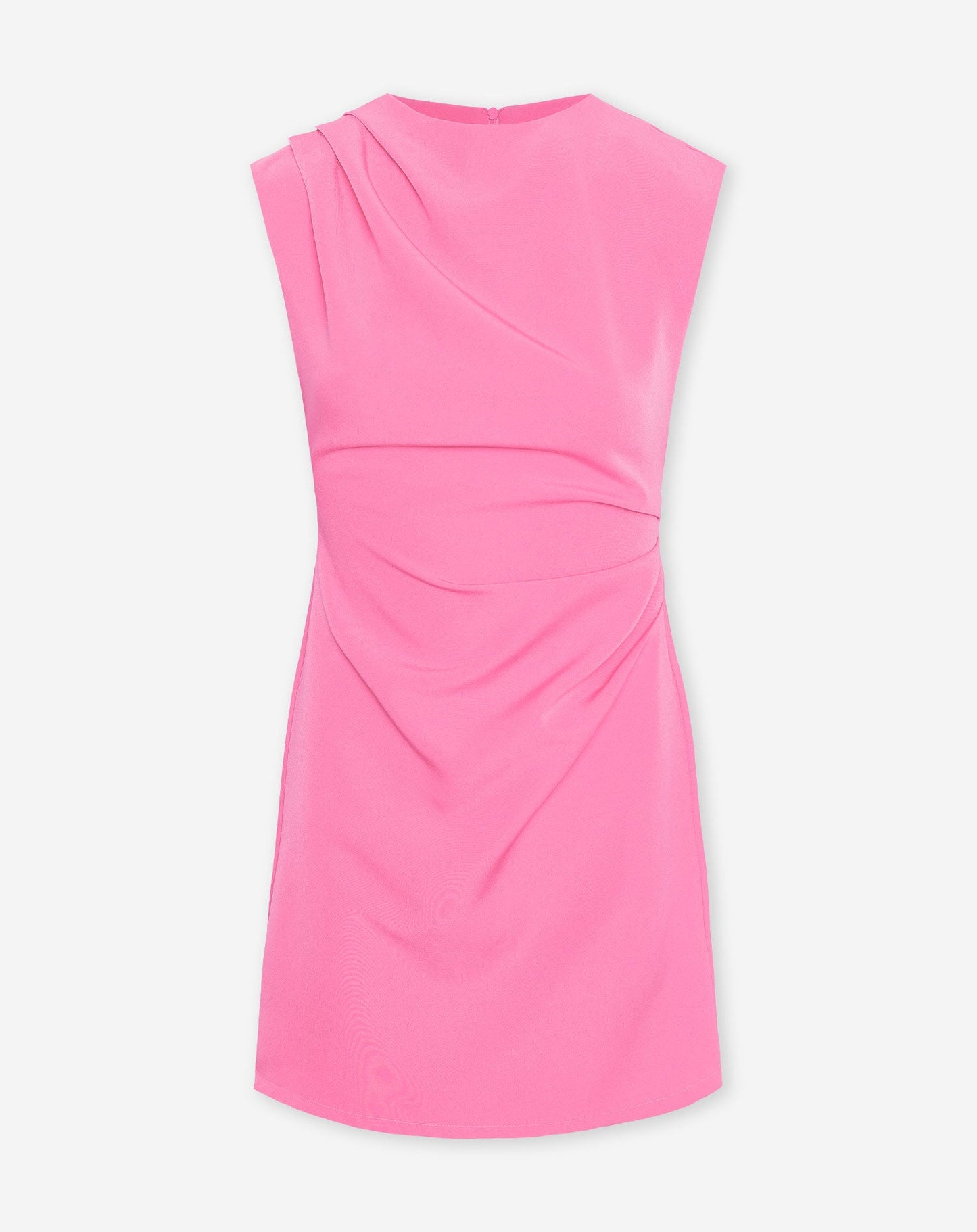 SOFIA RUCHED DRESS TALL ROZE