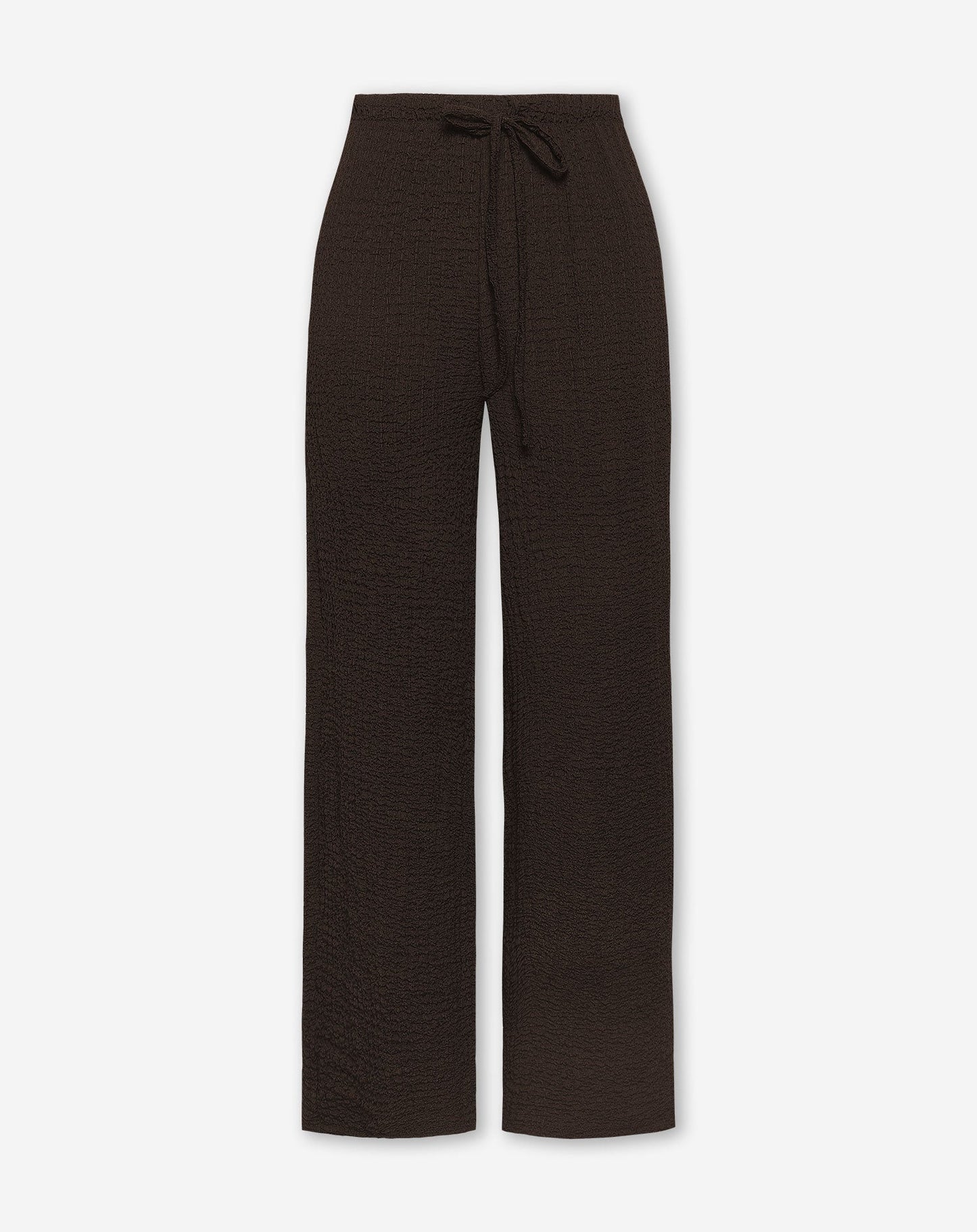 STRUCTURE STRAIGHT LEG PANTS TALL DONKERBRUIN