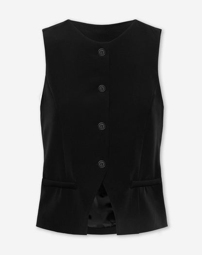 MOLLY GILET ZWART