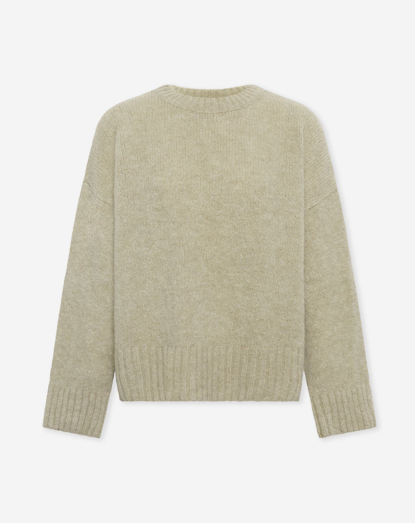 BIANCA BOXY KNIT OLIJFGROEN