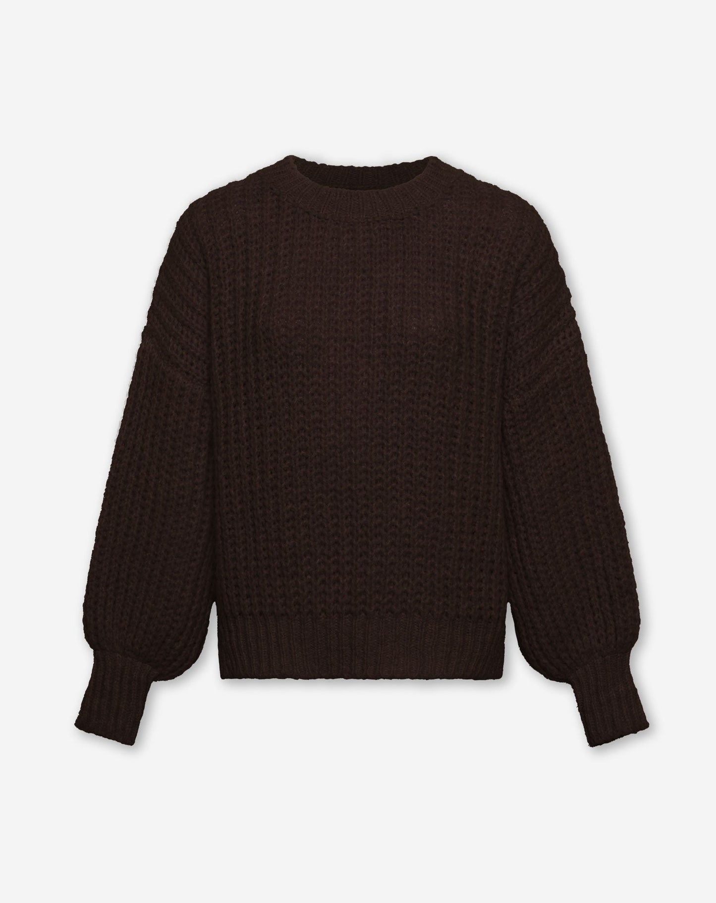 ESMEE CHUNKY KNIT BRUIN