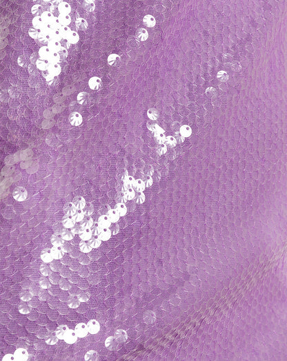 MAUD SEQUINS SKIRT LILA