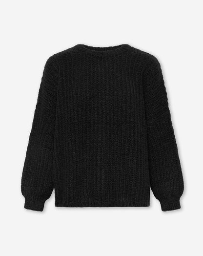 CLEO BOXY KNIT ZWART