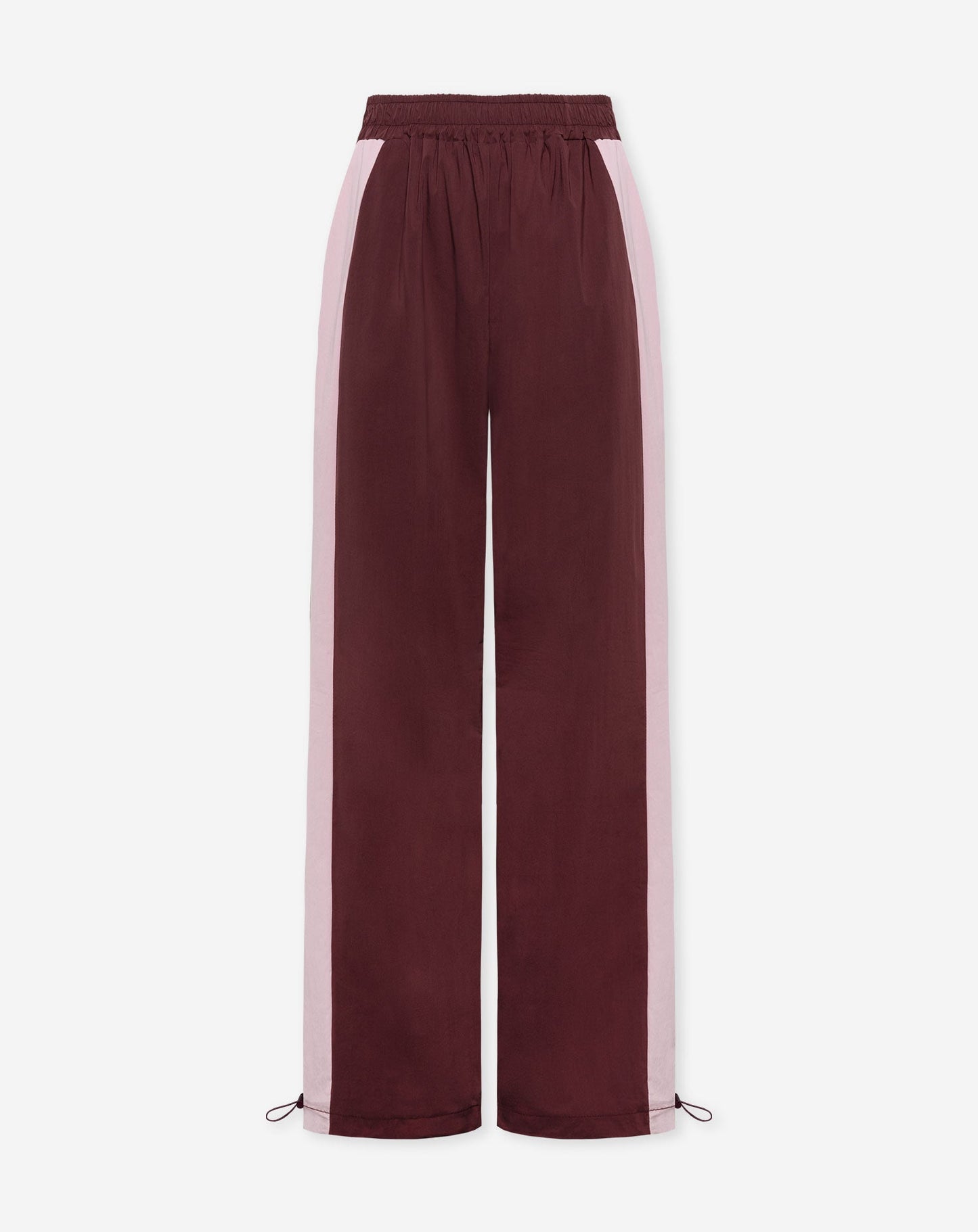 TRACK PANTS BURGUNDY