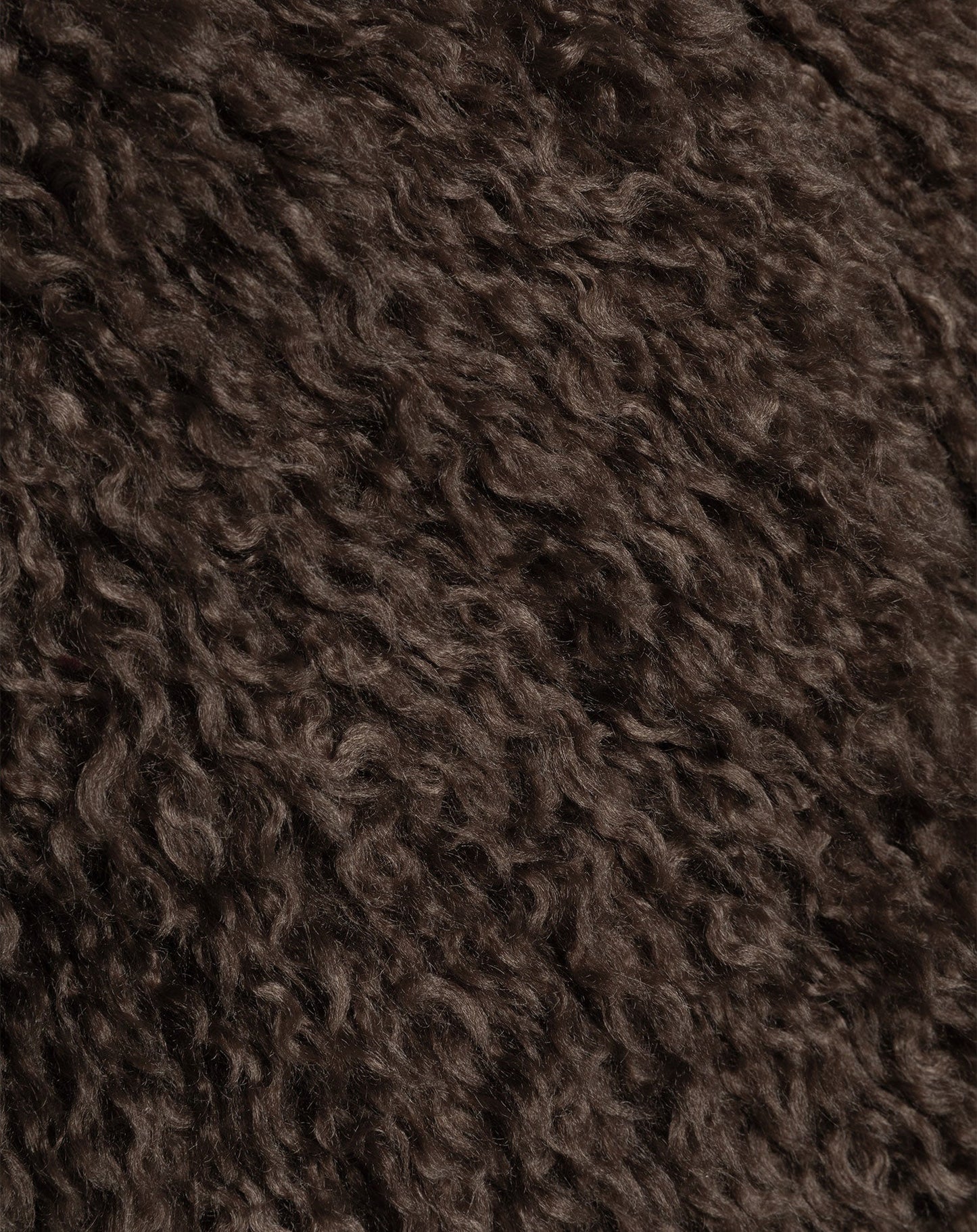 AUBREY HAIRY GILET DONKERBRUIN